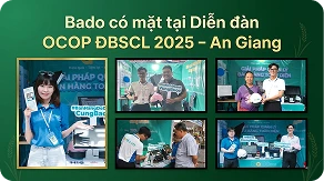 Bado có mặt tại Diễn đàn OCOP ĐBSCL 2025 - An Giang