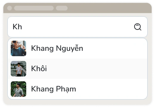 Tìm kiếm & tra cứu nhanh