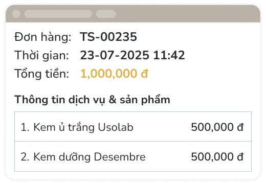 Theo dõi lịch sử mua hàng