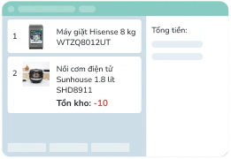 Cảnh báo tồn kho