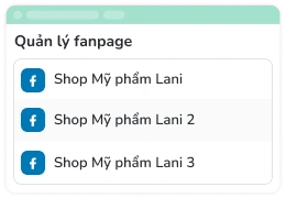 Quản lý nhiều Fanpage cùng lúc