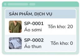 Đồng bộ sản phẩm