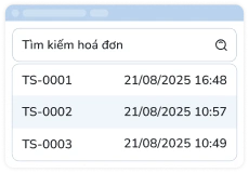 Easy invoice lookup